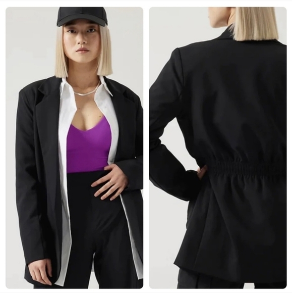 Athleta Endless Primatwill blazer sports jacket - Picture 2 of 16